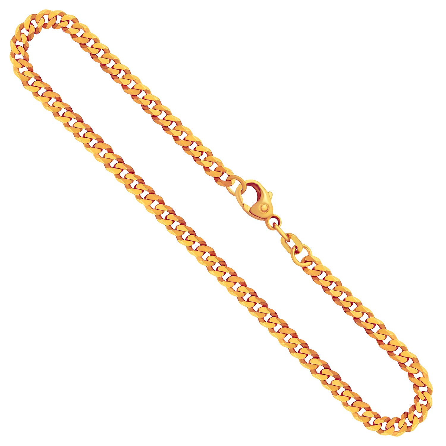 Panzerkette facettiert in 585 Gold zum TOP Preis - 70FBM0535-2