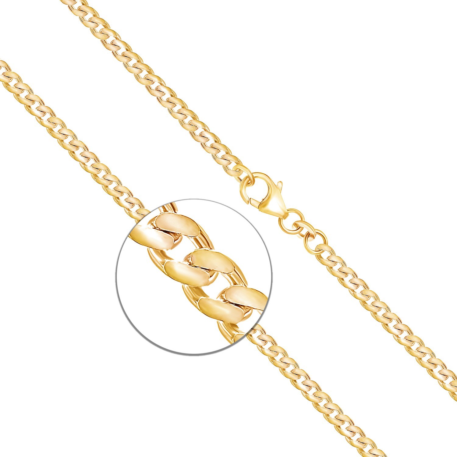 Panzerkette in 585 Gold zum TOP Preis —70FBM0082-11