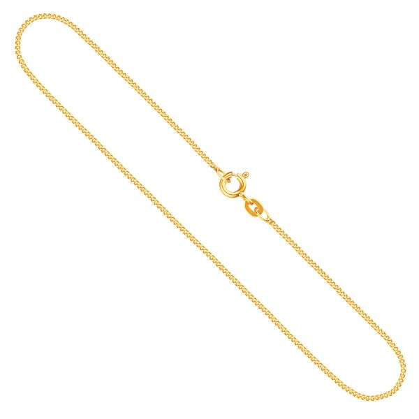 Panzerkette Flach In 333 Gold Zum Top Preis 70fbm0398 12